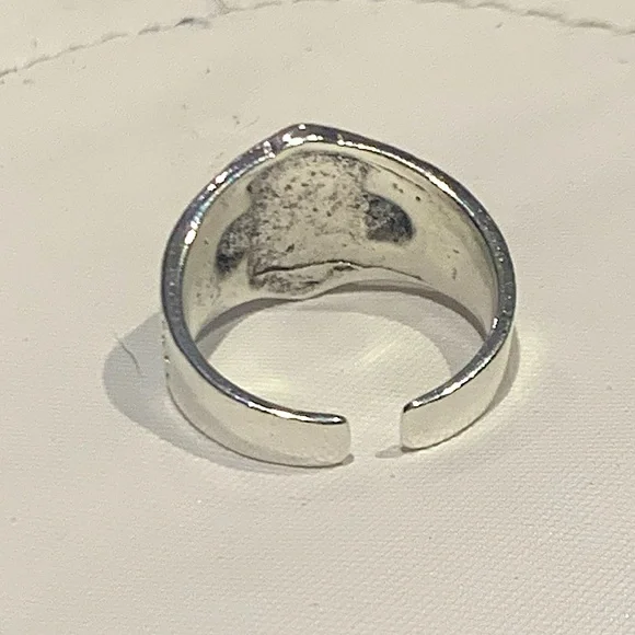 HARLEY DAVIDSON motorcycle company silver tone unisex ring - Picture 4 of 11